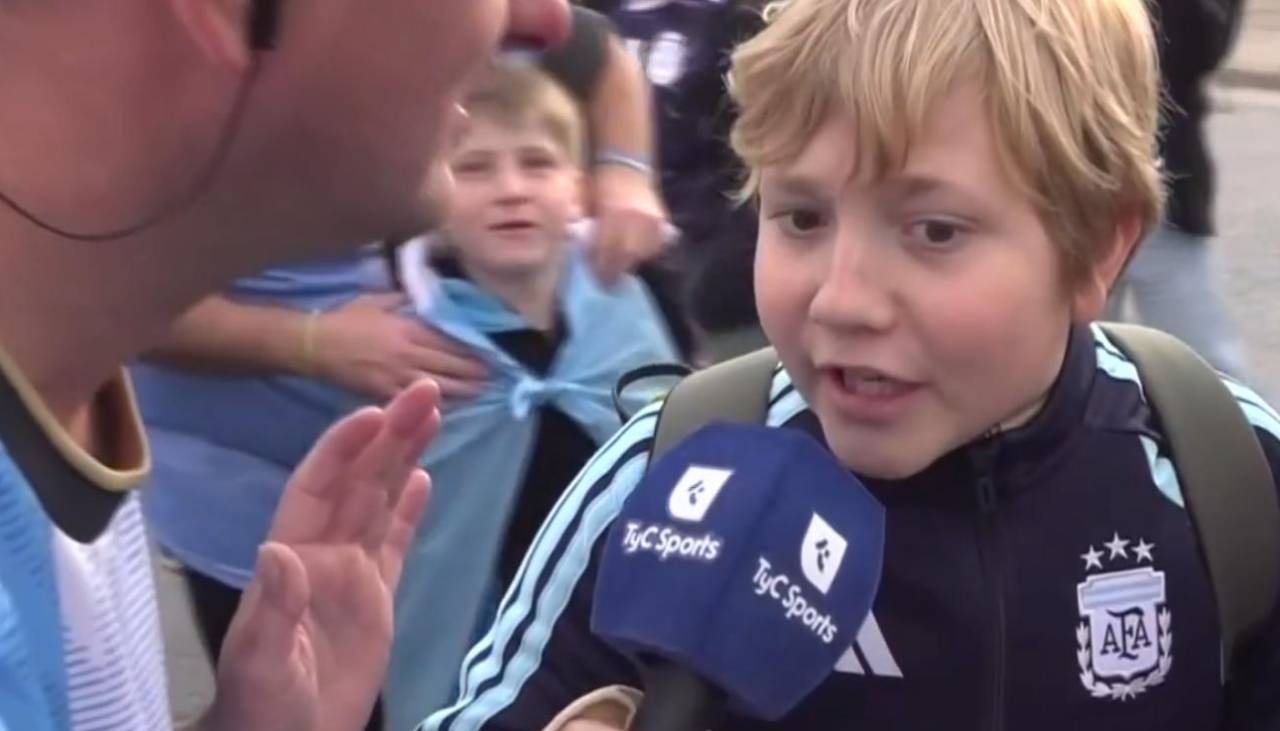 “Amo a Messi y a mi mamá, pero más a Messi”: la confesión de un niño que se volvió viral 