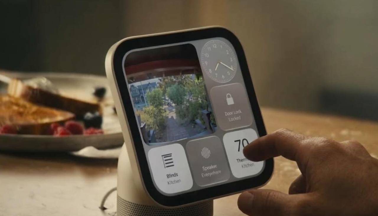 Apple presenta HomeView, su nuevo dispositivo inteligente para el hogar