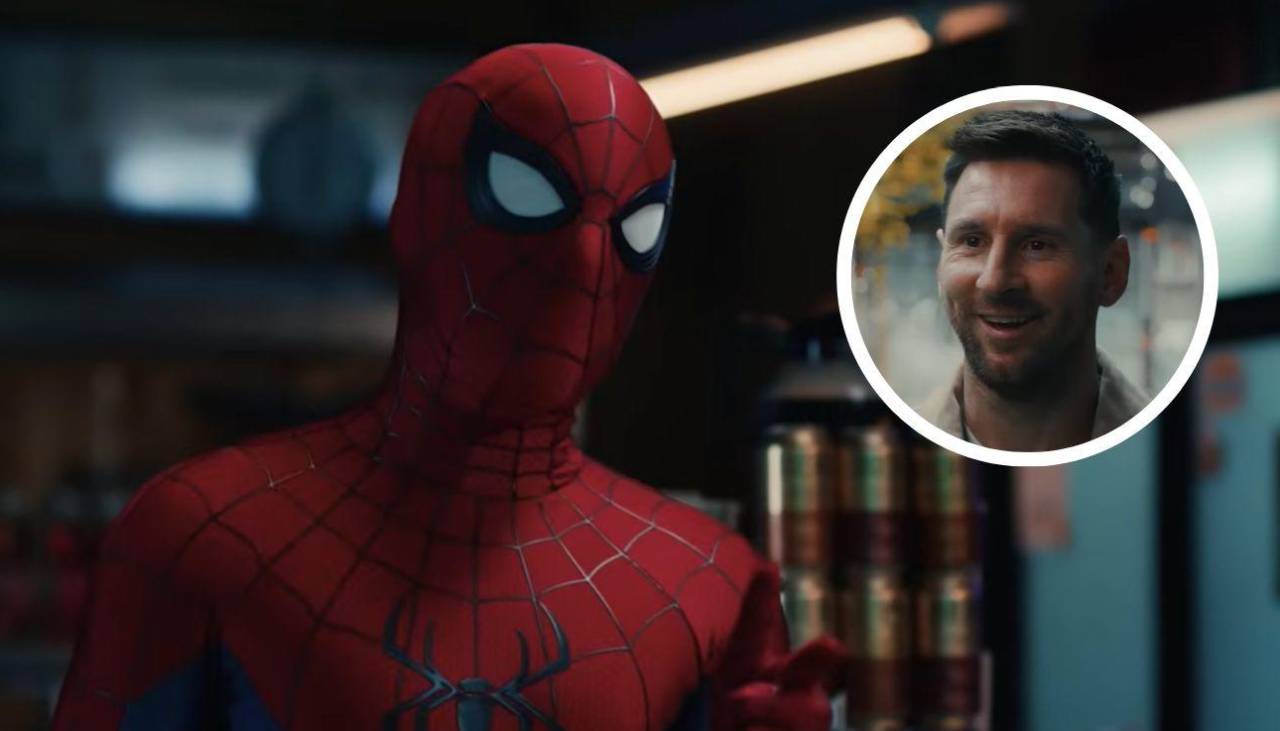 ¡Messi con Spider-Man! El argentino sorprende en el adelanto de la nueva película 
