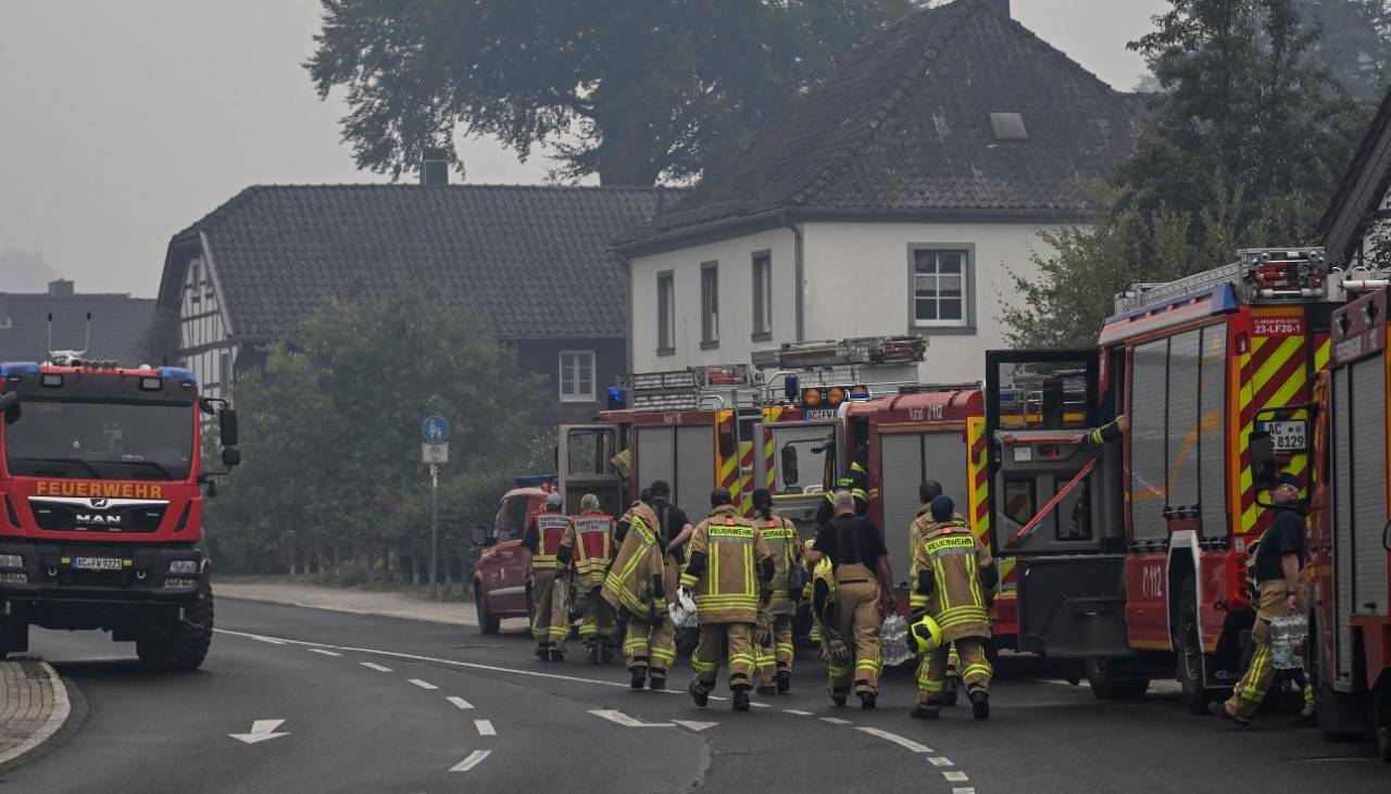 Europa lucha contra los incendios y la lluvia da un respiro en Bélgica