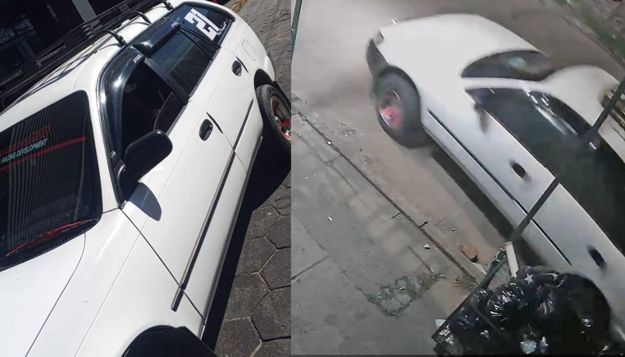 Roban un vehículo que fue estacionado afuera de un billar de la zona sur de Santa Cruz