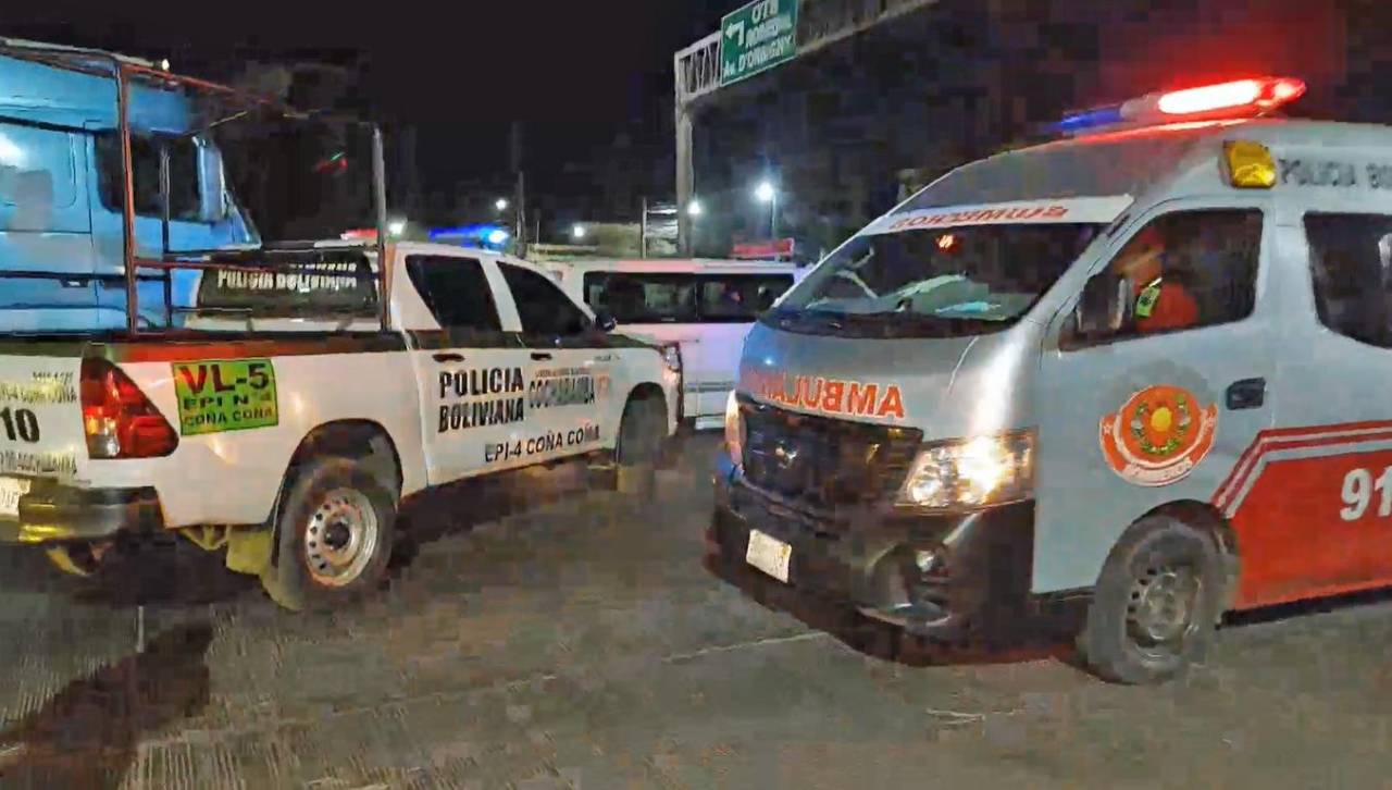 Cochabamba: Peatón muere tras ser atropellado cuando intentaba cruzar una avenida