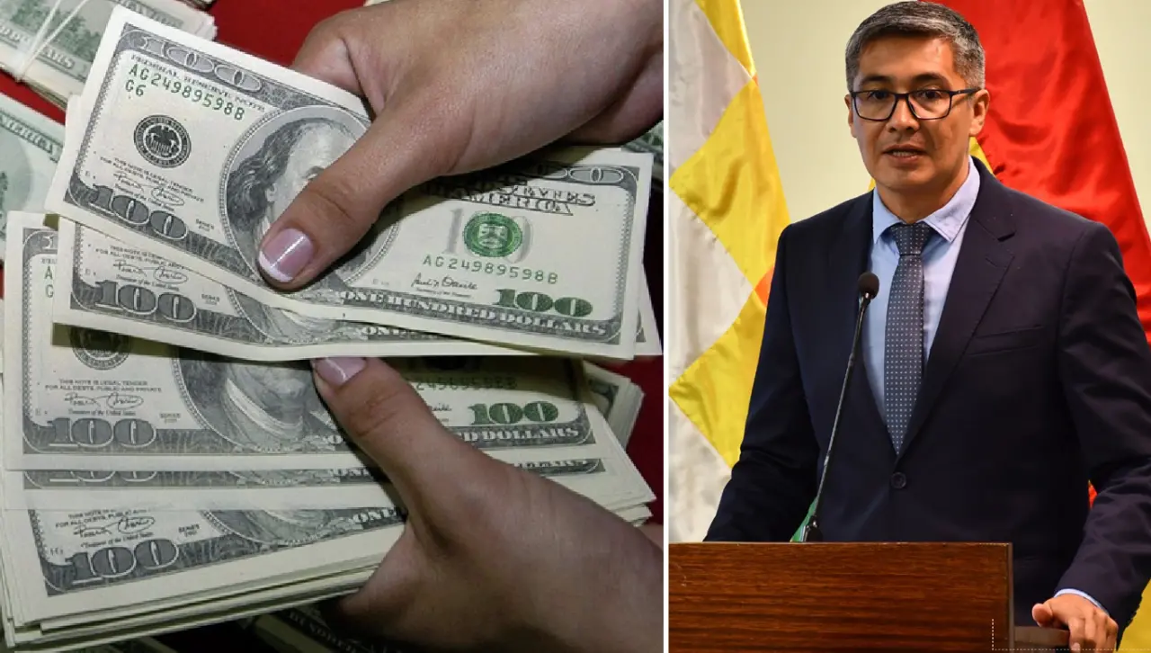 Ministro Espinoza: Valor del dólar que publicará el BCB es el precio verdadero del sistema, no el precio de rumores