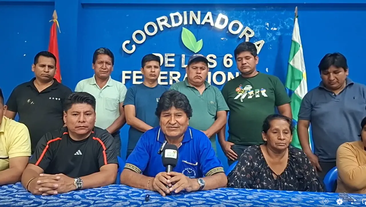 “Ahora esperemos soluciones del nuevo gobierno”, dice Evo tras balotaje