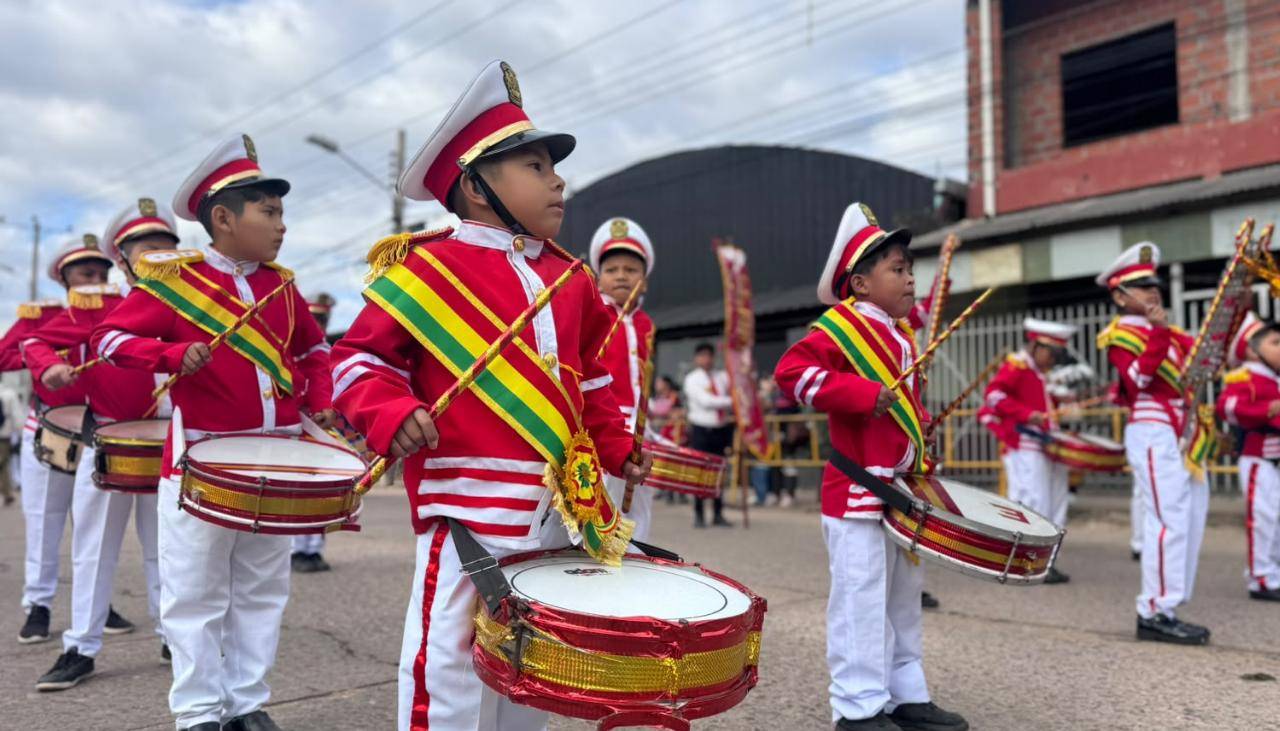 La Pampa de la Isla celebra sus 66 años con desfile cívico y homenaje de sus unidades educativas