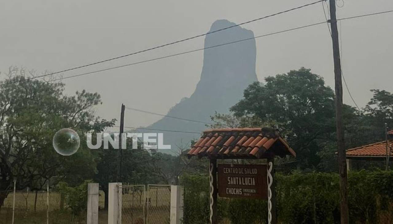 Roboré: El fuego llegó a Chochís, región en la que no llueve desde hace meses