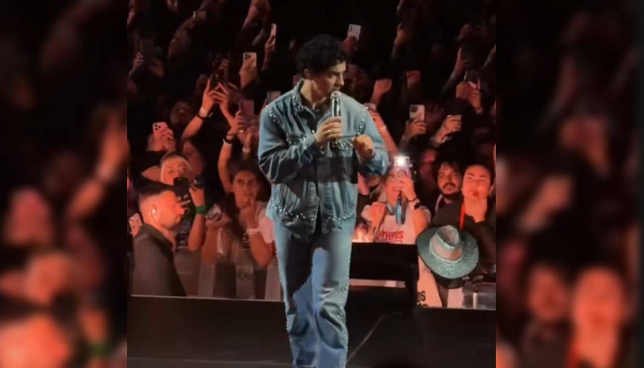 Joe Jonas sorprende al enviar un saludo a Bolivia en pleno concierto en Buenos Aires