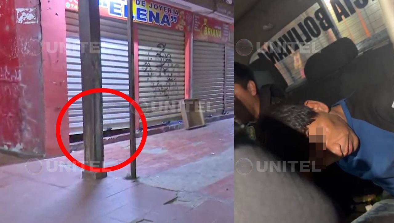 Capturan a un ladrón al interior de una joyería en la zona de Los Pozos; cámaras de seguridad lo delataron