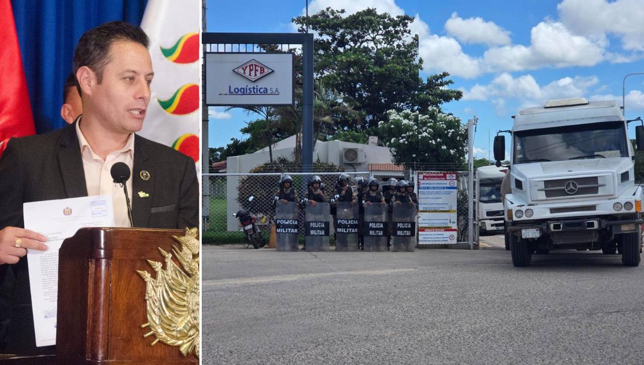 “Fusiles y botas no son la solución”: Lara cuestiona la militarización de plantas de YPFB