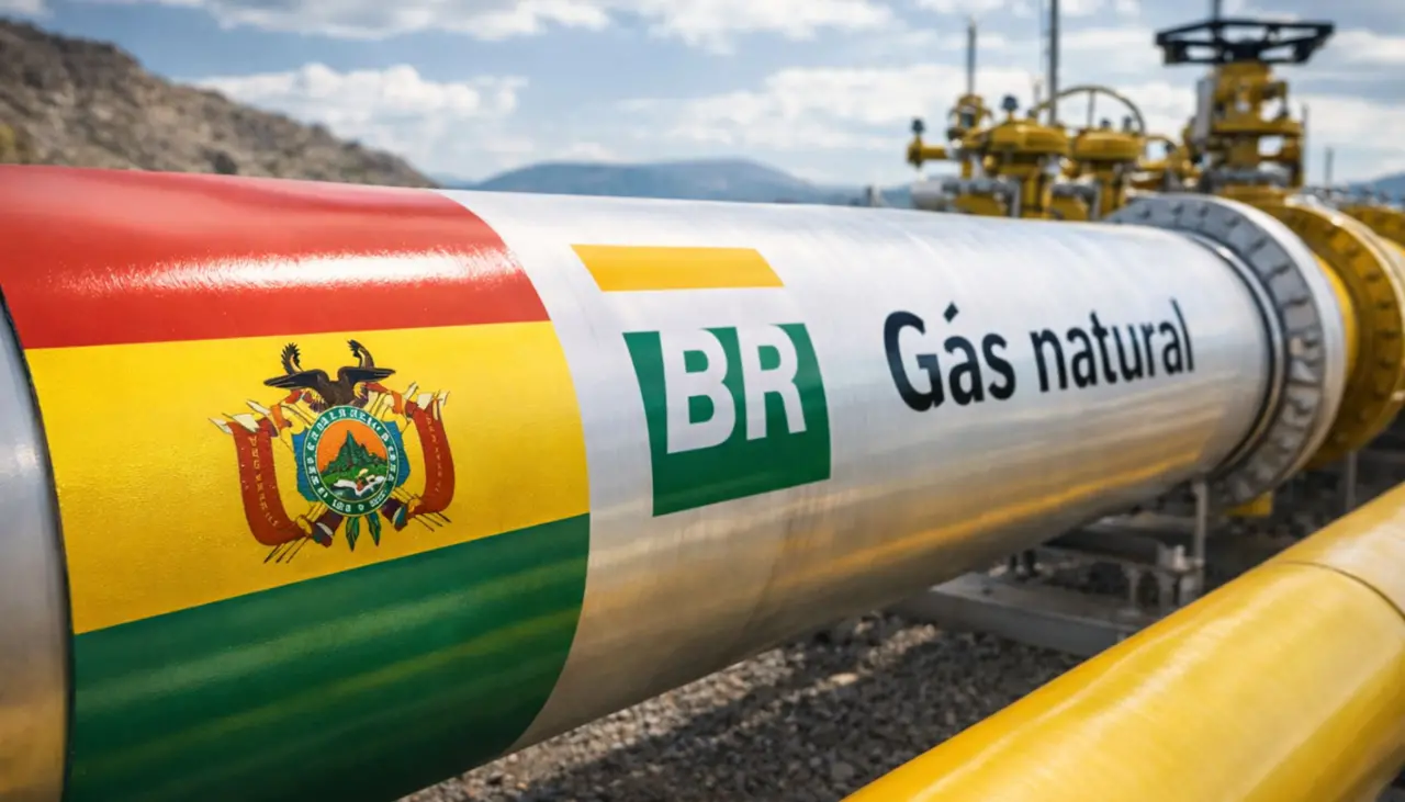 Brasil autoriza a Petrobras la importación de gas boliviano, según medios del país vecino