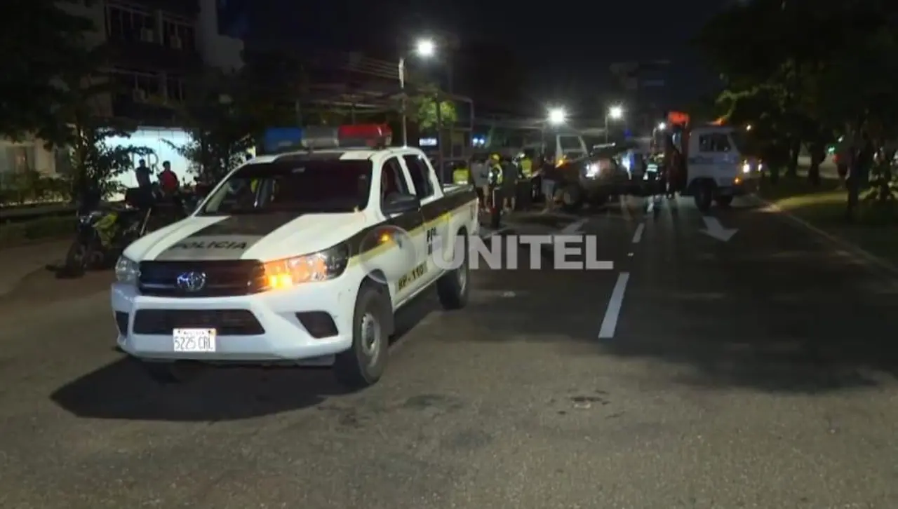 Policía realiza operativo por carreras clandestinas en la zona norte cruceña