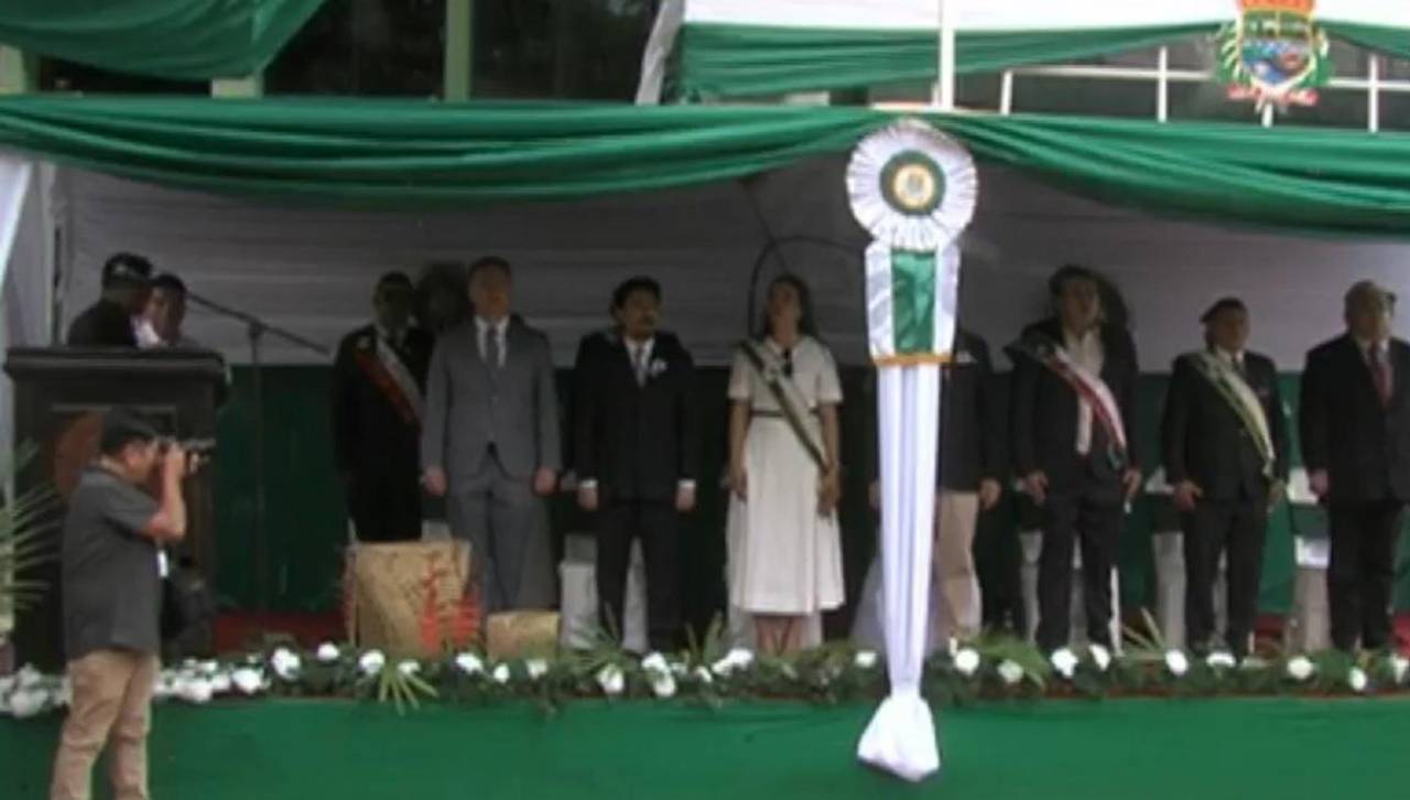 Conmemoran 124 años de la Batalla de Bahía con la presencia de Rodrigo Paz