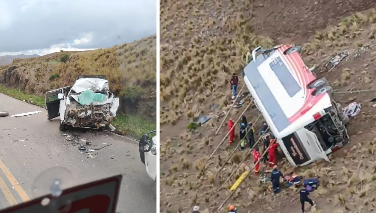 Tragedia en la ruta Cochabamba – La Paz: Ocho muertos tras choque entre una flota y un minibús