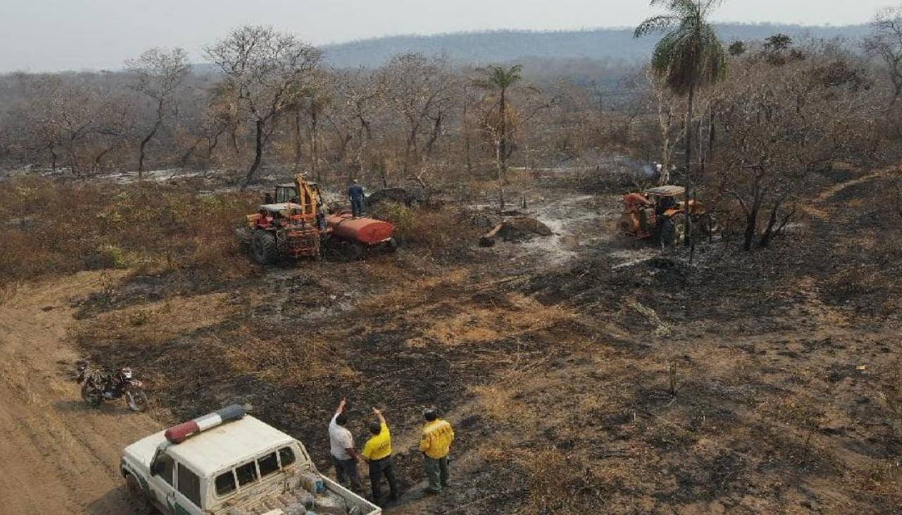 En Bolivia ardieron más de 3,8 millones de hectáreas y la catástrofe aún no puede ser controlada 