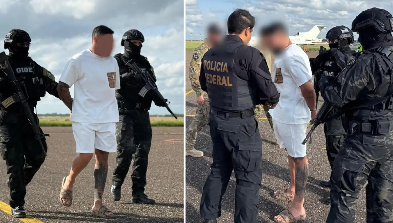 Tras su captura, expulsan de Bolivia a uno de los sujetos más buscados por la justicia de Brasil