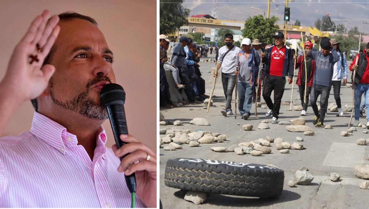 Camacho: “La política no lleva el pan a la mesa, menos cuando es violenta como la del MAS”