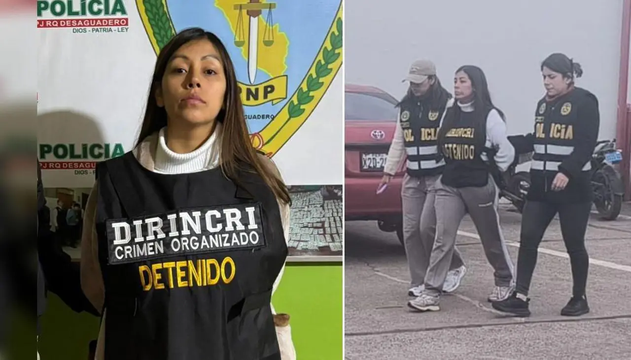¿Quién es Keisy Salvatierra, la pareja del líder de una peligrosa banda criminal peruana, capturada en La Paz?