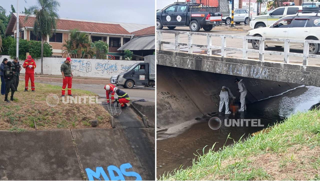 Hallan a un hombre muerto en un canal de drenaje tras la intensa lluvia en Santa Cruz