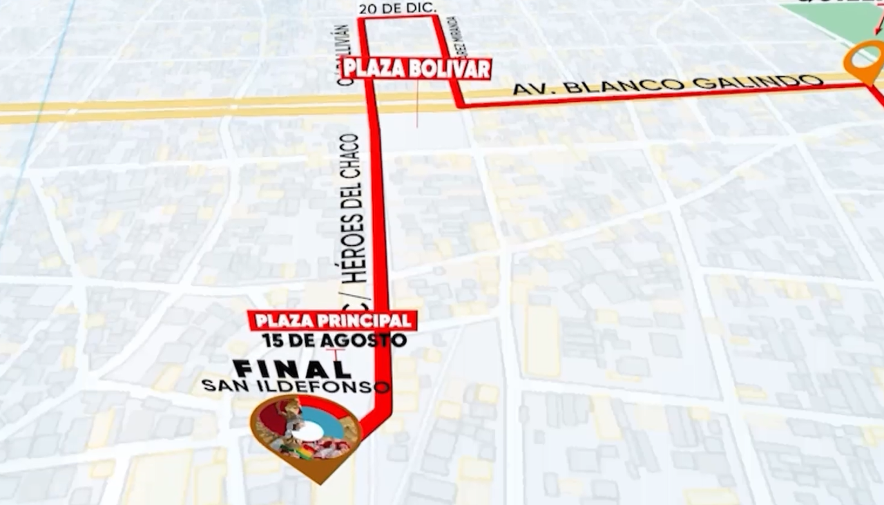 Más de 80 fraternidades hacen el recorrido de más de 4 km por la virgen de Urkupiña, conoce todos los detalles