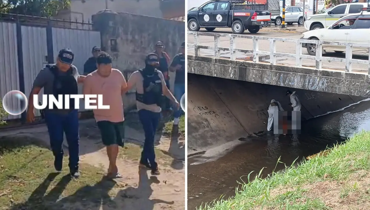 Santa Cruz: Así cayó el presunto asesino de hombre hallado en un canal de drenaje