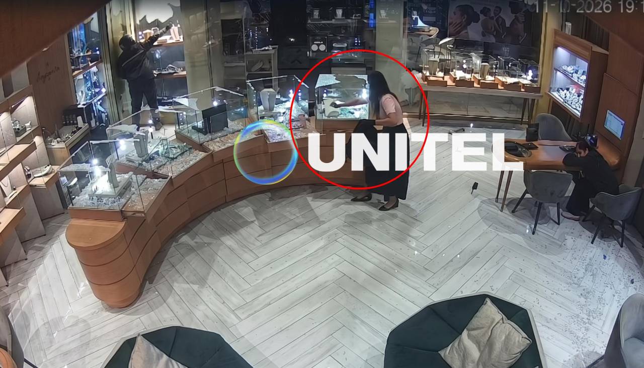 Atraco a joyería: Sale a la luz video que muestra a trabajadora aprehendida por presunta complicidad
