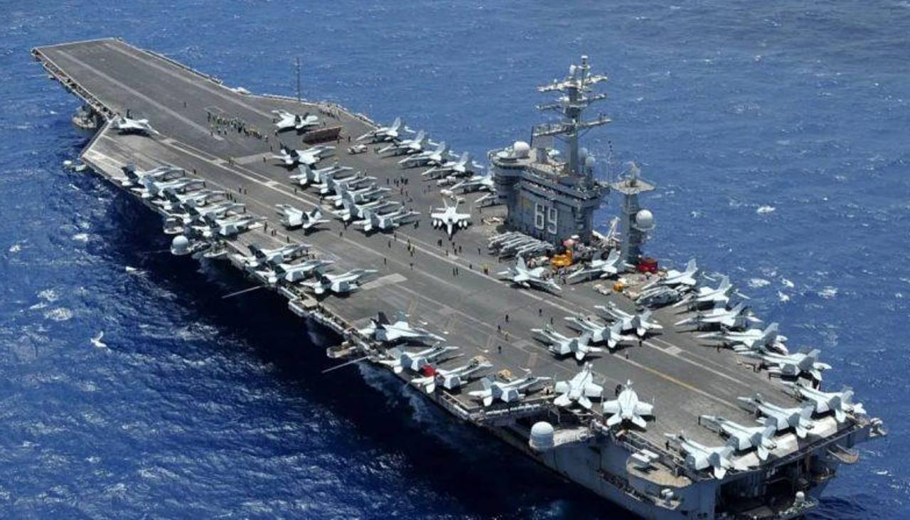 EEUU desmiente que portaviones Lincoln fuera alcanzado por drones iraníes