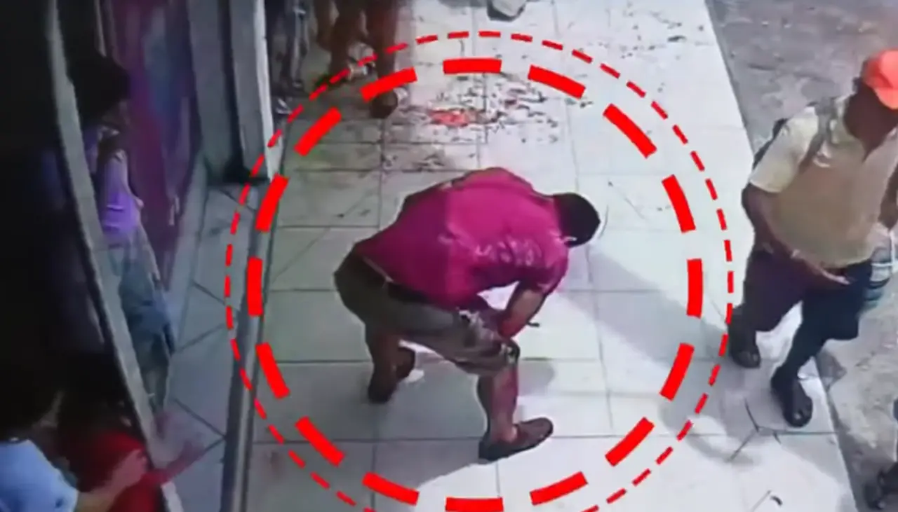 Hombre es agredido con una botella rota tras negarse a salir de un local nocturno 