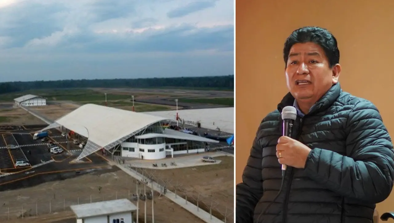 Ministro Montaño denuncia que evistas tienen tomado el aeropuerto de Chimoré hace tres semanas