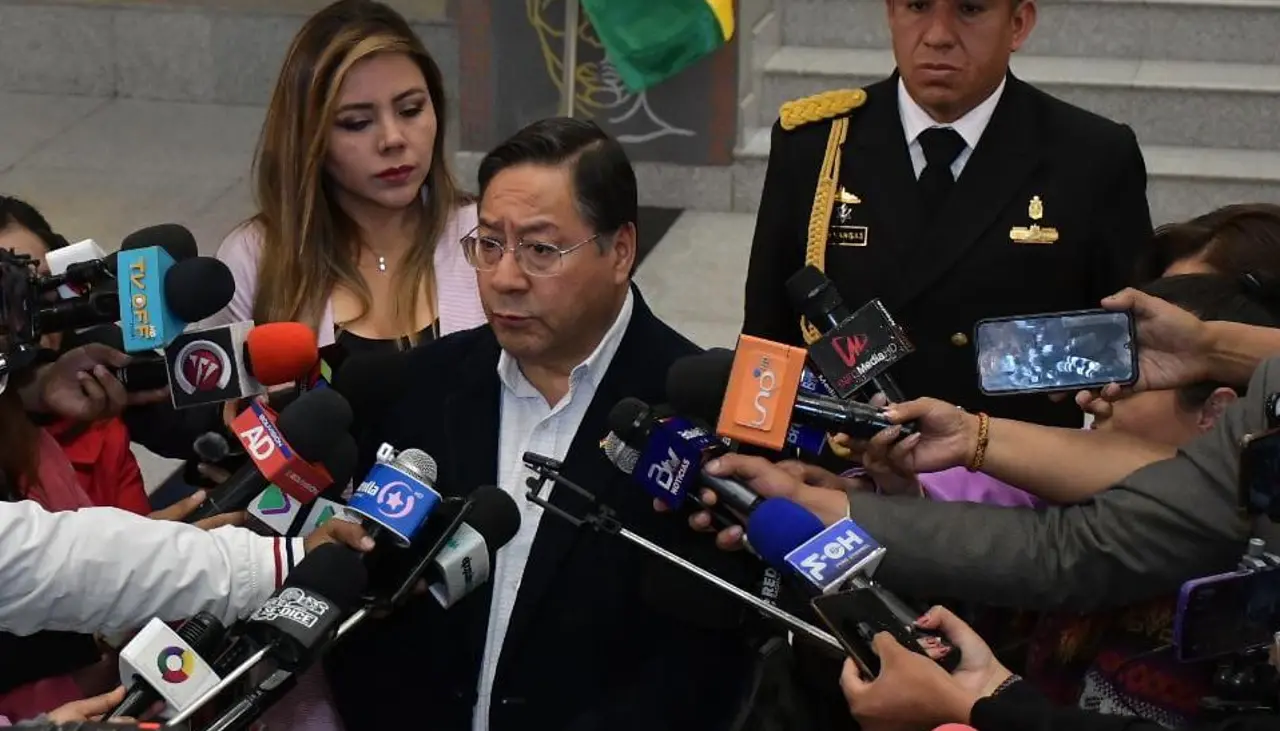 “Rechazamos todo intento temerario de poner en riesgo la democracia”, señala el presidente Luis Arce