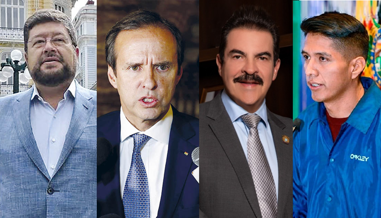 Samuel, Tuto, Manfred y Andrónico, los primeros convocados al foro agropecuario del 25 de junio