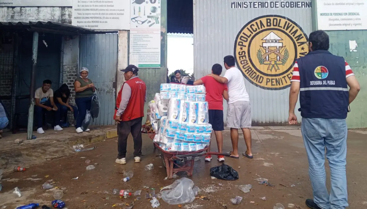 Desde el jueves no habrá alimentación en Palmasola por falta de pago, alerta empresa