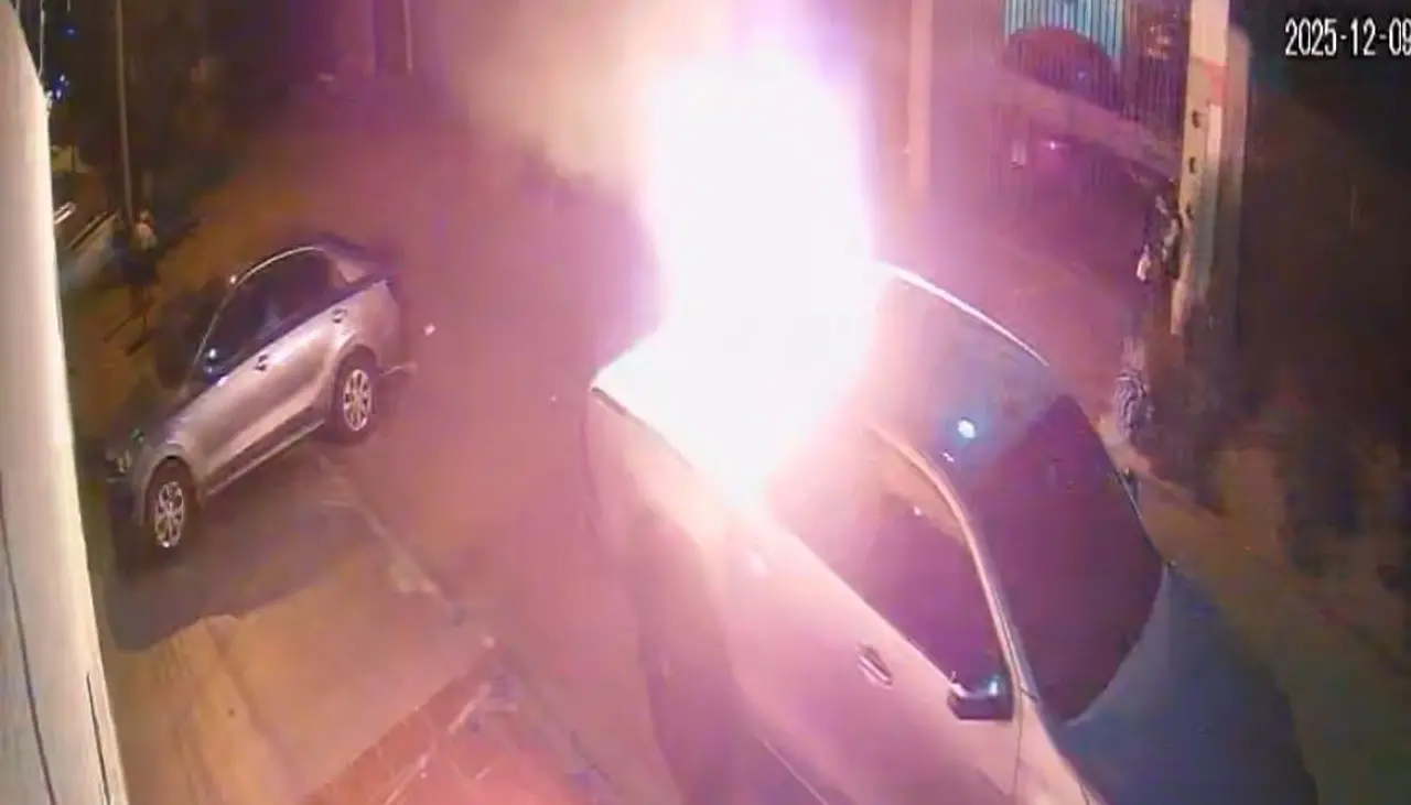 Lanzan un artefacto explosivo a la camioneta del exdiputado Céspedes; él no estaba en el motorizado