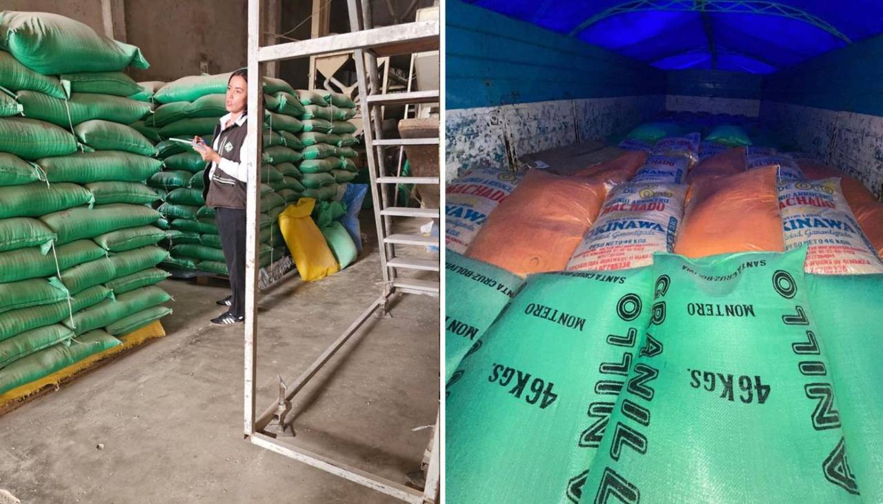 Santa Cruz: Decomisan más de 9 toneladas de arroz de contrabando en un ingenio de Montero