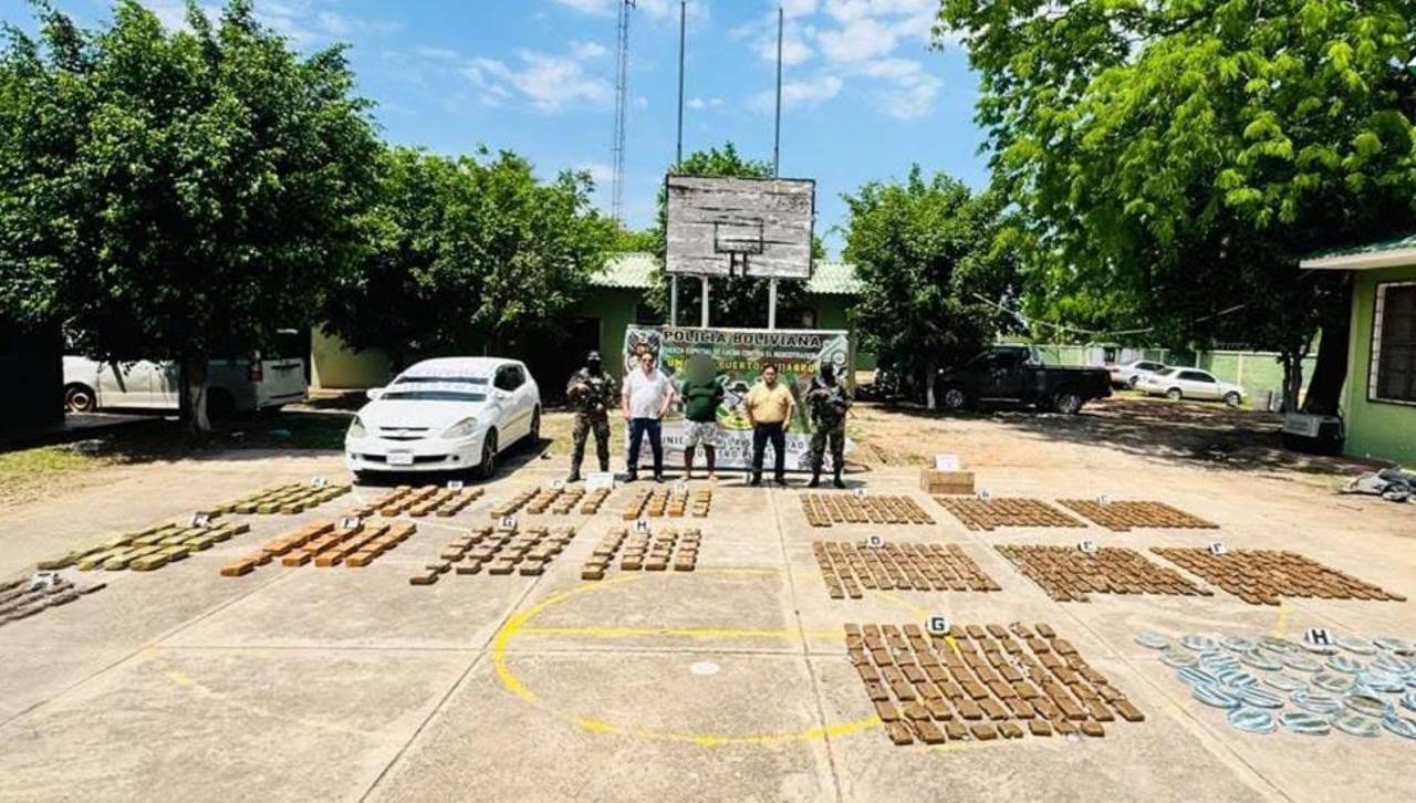 Cae sujeto con más de media tonelada de marihuana en Puerto Quijarro