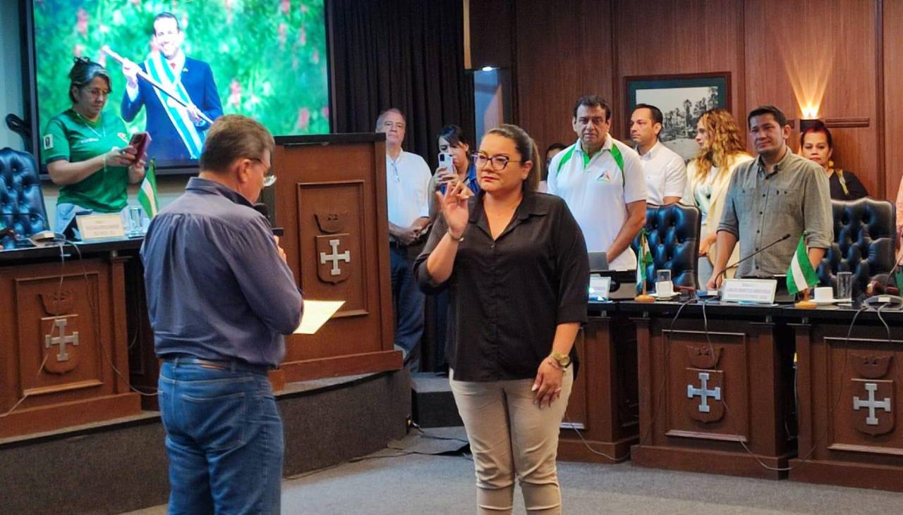 Yelly Baldivieso asume como gobernadora en suplencia de Santa Cruz por dos días