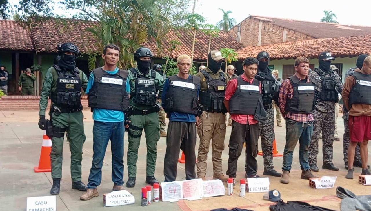 Envían a Chonchocoro a seis sujetos vinculados a ola de crímenes en San Ignacio de Velasco