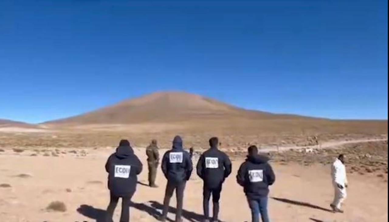 En la frontera de Chile con Bolivia, encuentran el cuerpo de un hombre dentro de una bolsa
