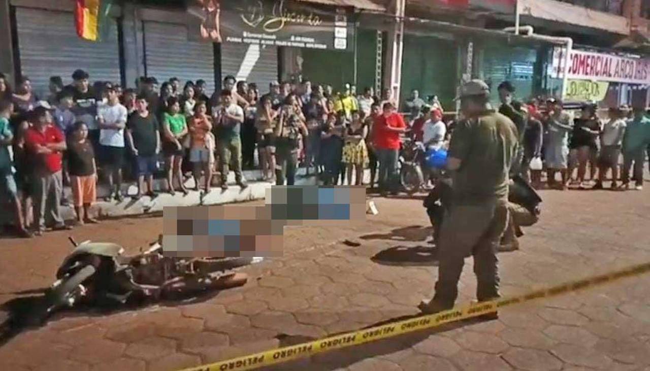 Acribillan a dos hombres a metros de un módulo policial en Guayaramerín