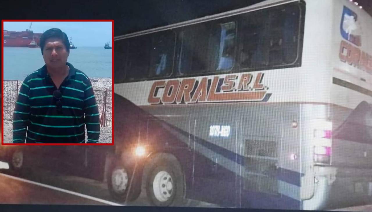 Pasajero que falleció tras ser atropellado por un bus, llegaba de Chile para el licenciamiento de su hijo