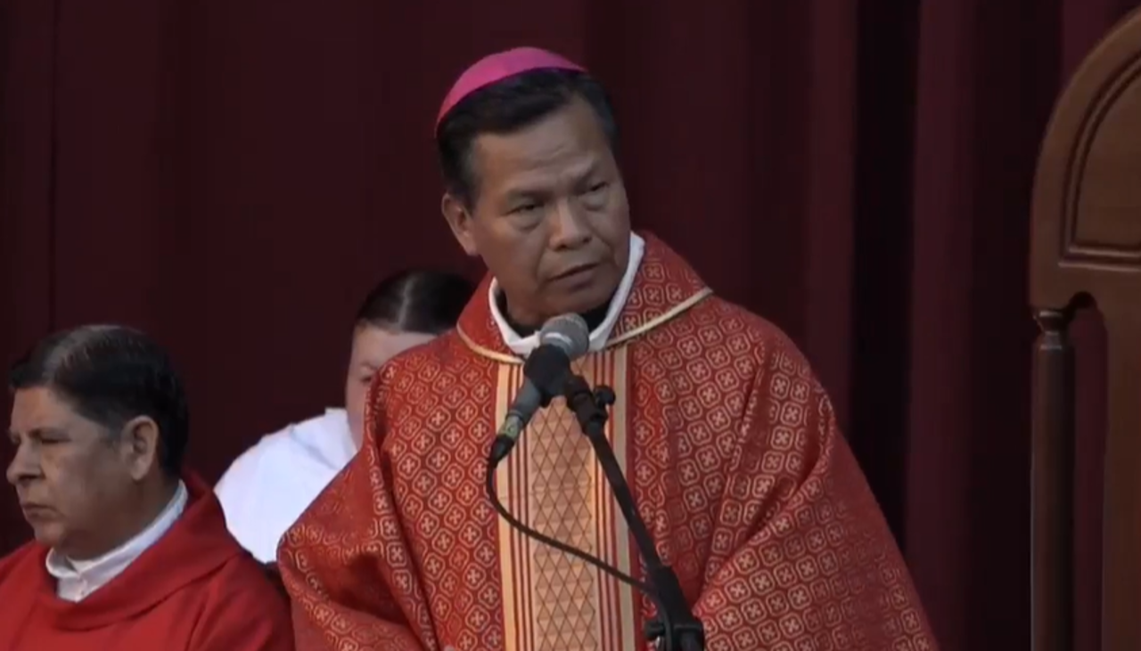 “Si no tenemos fundamentos, no juzguemos”, dice monseñor Leigue en la misa por Viernes Santo