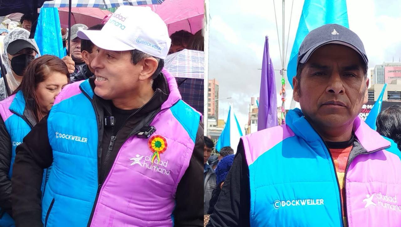 Dockweiler registra postulación a la Alcaldía de La Paz; Mamani a la de El Alto y Riveros a la Gobernación