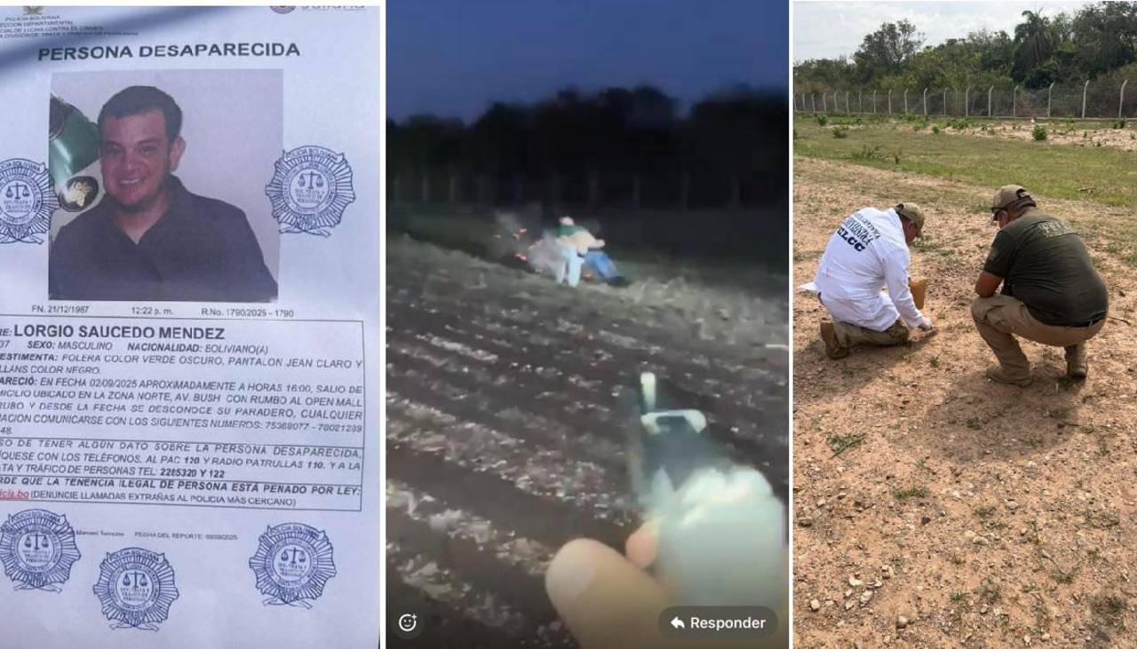 Imágenes sensibles: Salen a la luz fotos de una ejecución y no se descarta que se trate de Lorgio Saucedo