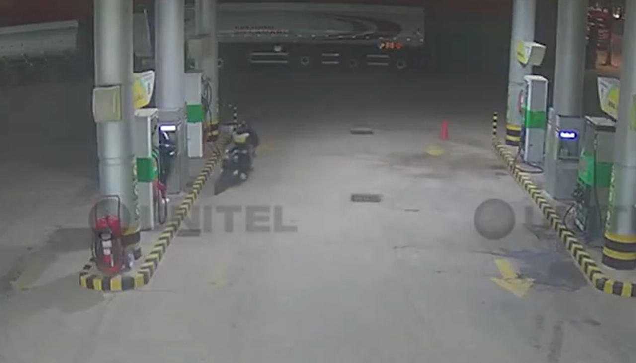 Video: Así fue el atraco armado perpetrado en un surtidor de la avenida Mutualista, en Santa Cruz de la Sierra