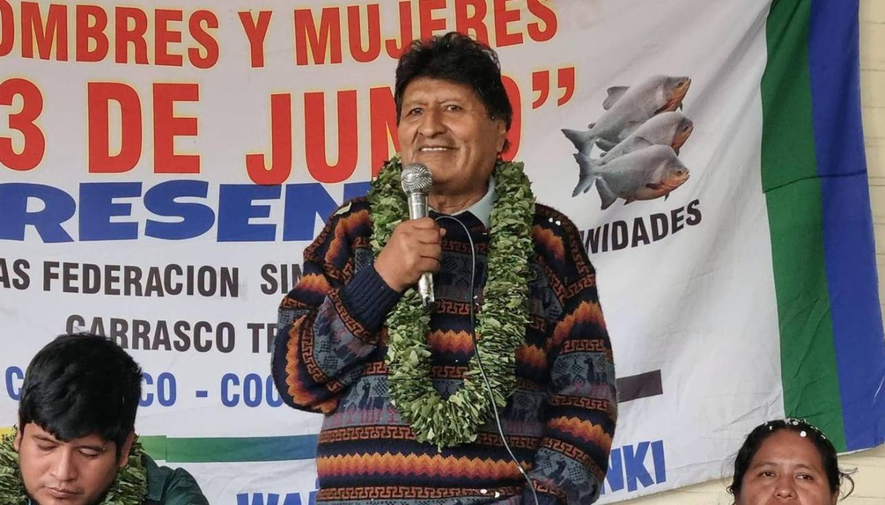 Evo critica la eliminación del tipo de cambio fijo y atribuye la medida a un “fracaso económico”