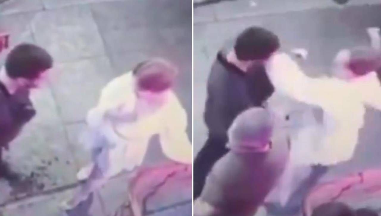 Video: Hombre termina noqueado por una mujer a la que molestaba en un boliche 