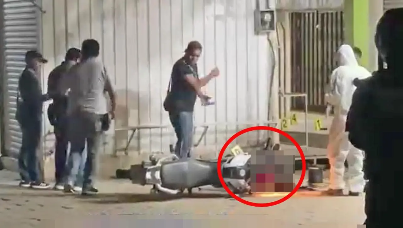 Hombres acribillados en Cobija fueron sorprendidos cuando iban a bordo de una motocicleta