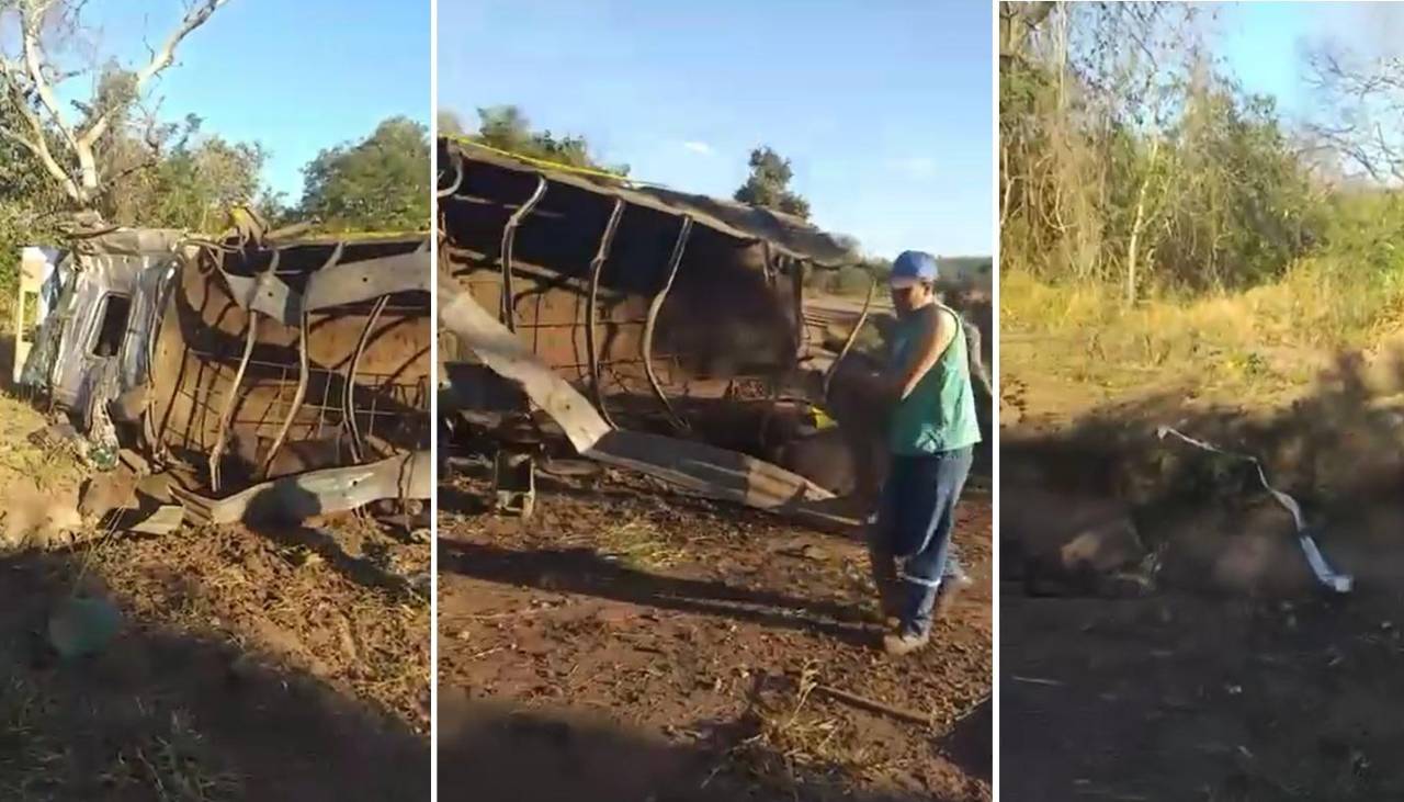 Fatal accidente en Roboré deja dos muertos y dos heridos