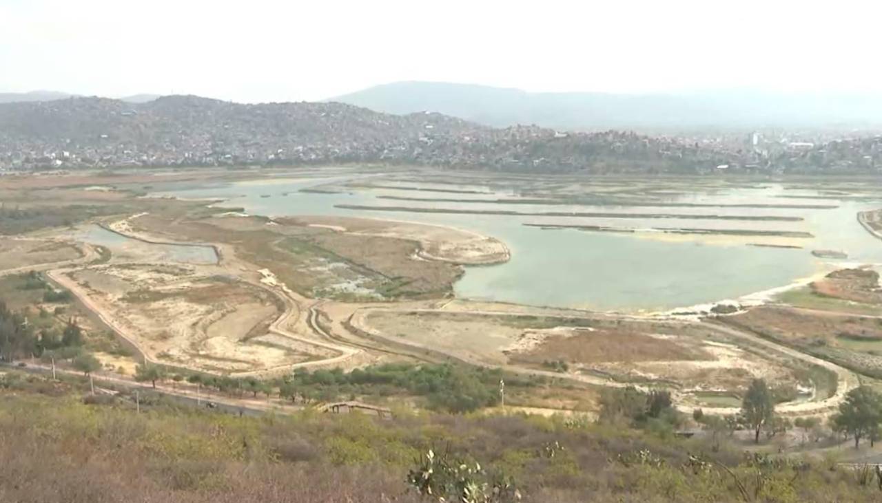 La laguna Alalay perdió al menos un 15% del volumen total de agua en los últimos meses