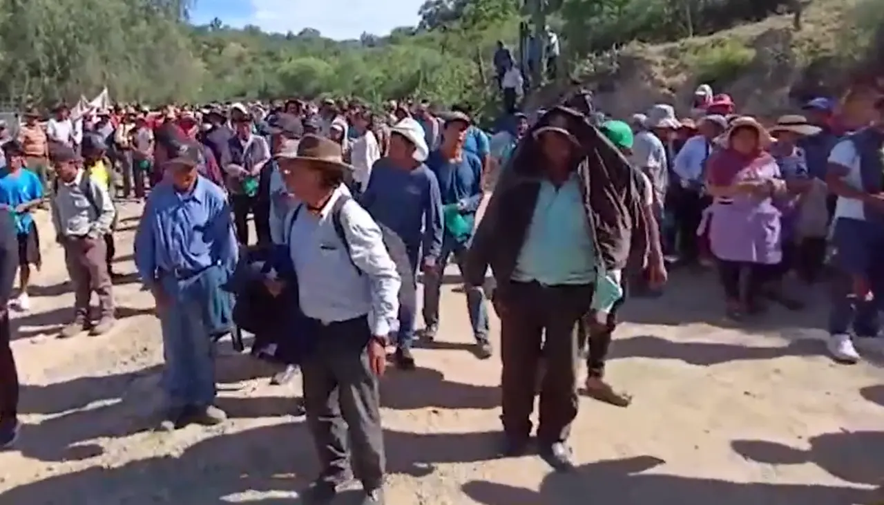 Toma de la estación de bombeo de Oconi: Campesinos piden la presencia de autoridades
