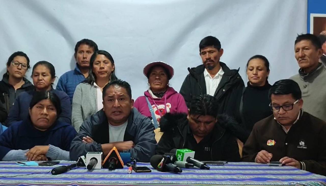 Aprehenden al dirigente evista Enrique Mamani